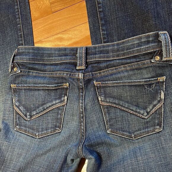 KASIL BY DAVID LIM GWEN BOOTCUT JEANS IN ATLANTIC. SIZE 27 - Picture 7 of 10